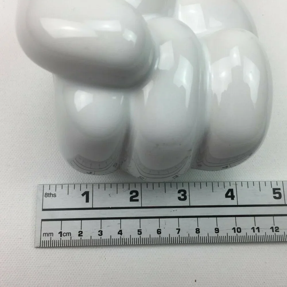Disney Scattered Mickey Mouse Parts Ceramic Glove Towel Holder HTF Bath Decor